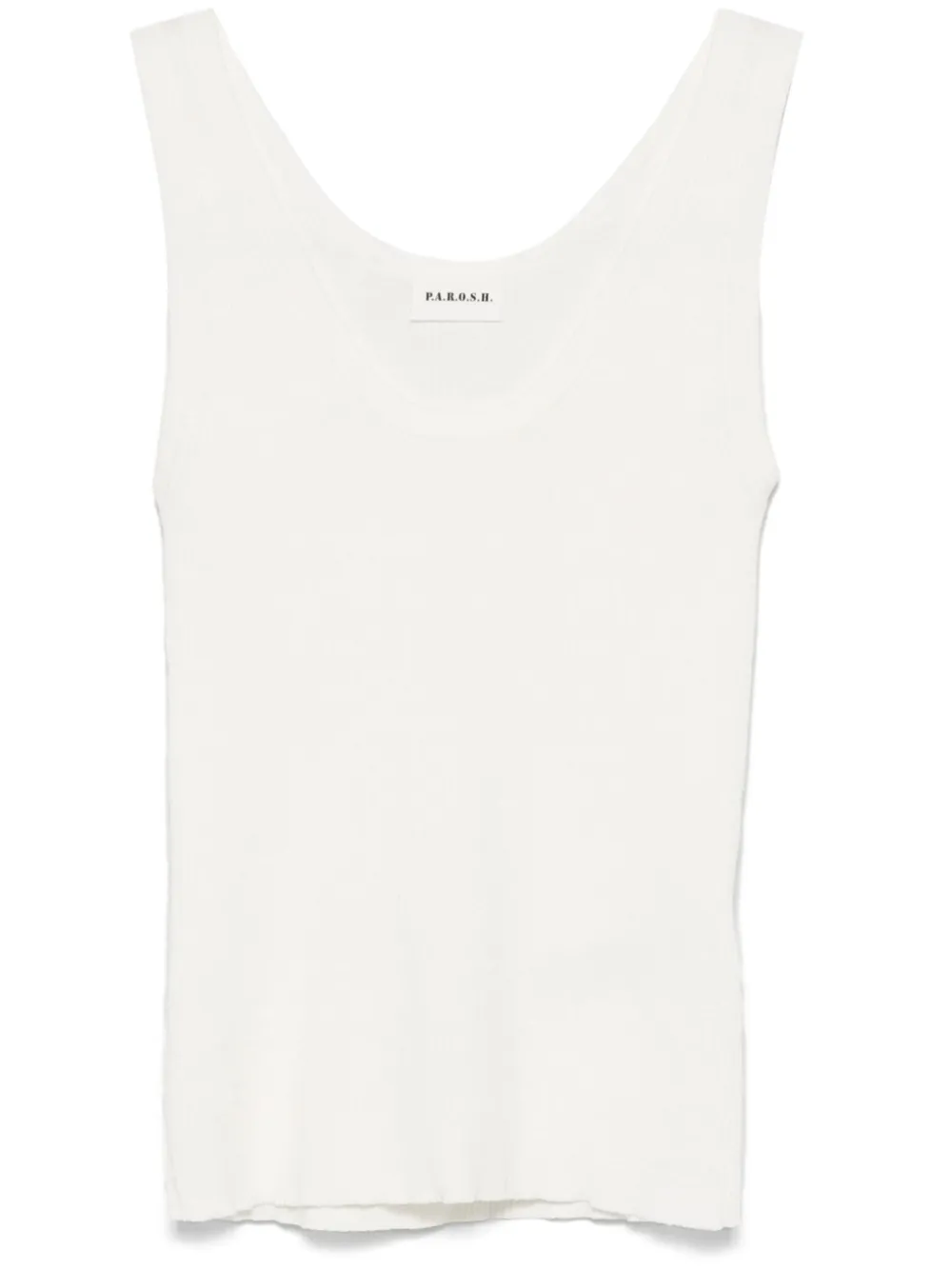 fine-knit tank top