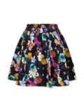 Molo floral-print skirt - Black