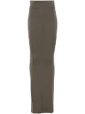 Rick Owens Pillar maxi skirt - Grey