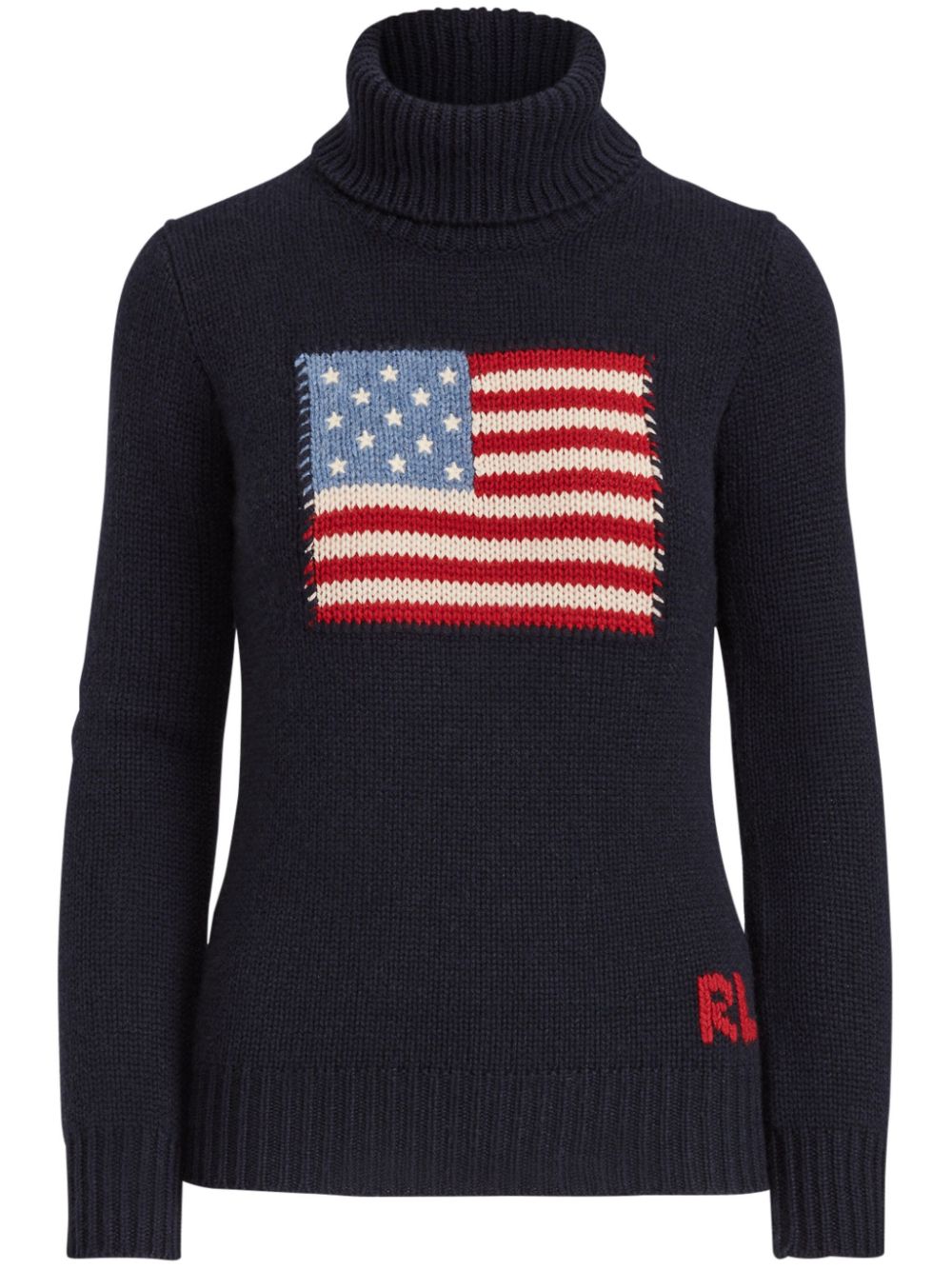 Flag cashmere sweater