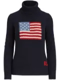 Ralph Lauren Collection Flag cashmere sweater - Blue