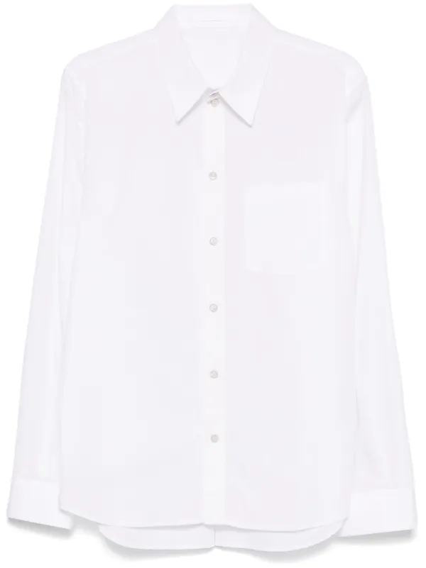 HELMUT LANG シャツ ホワイト Helmut Lang Curved Classic シャツ | ホワイト | FARFETCH JP