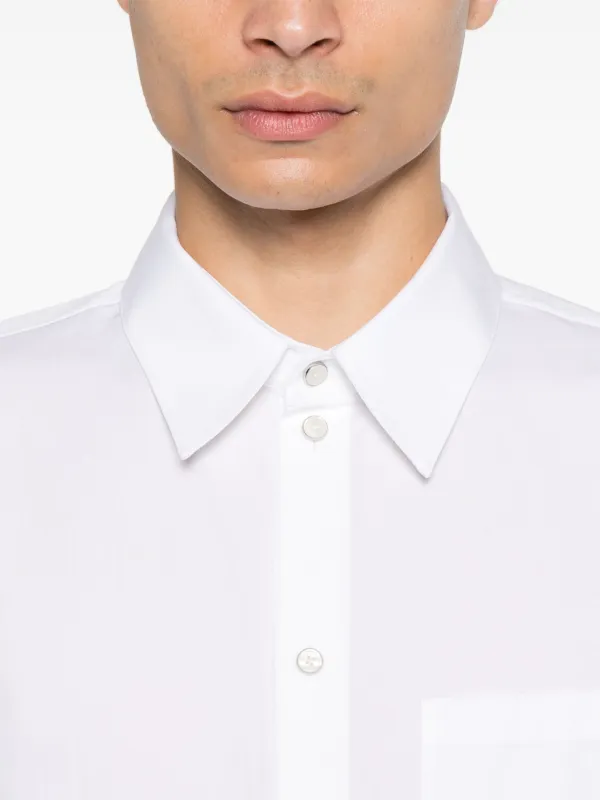 HELMUT LANG シャツ ホワイト Helmut Lang Curved Classic シャツ | ホワイト | FARFETCH JP