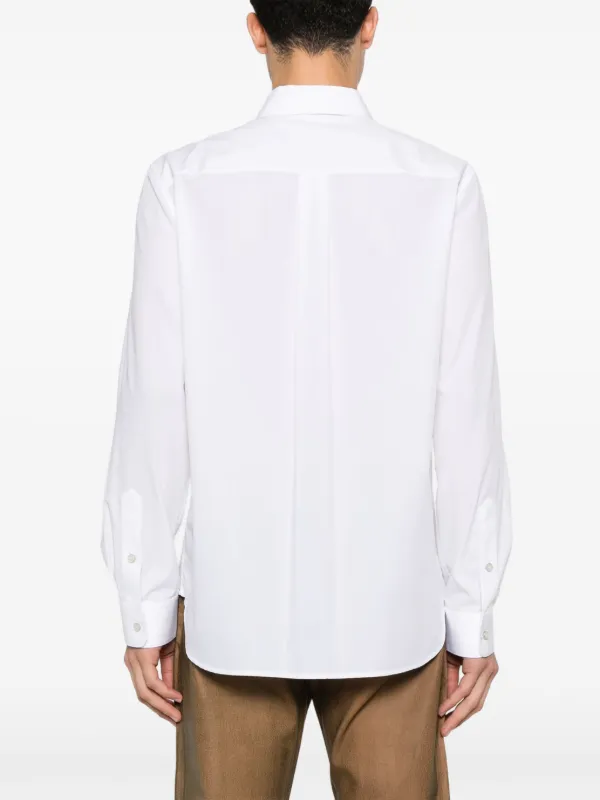 HELMUT LANG シャツ ホワイト Helmut Lang Curved Classic シャツ | ホワイト | FARFETCH JP