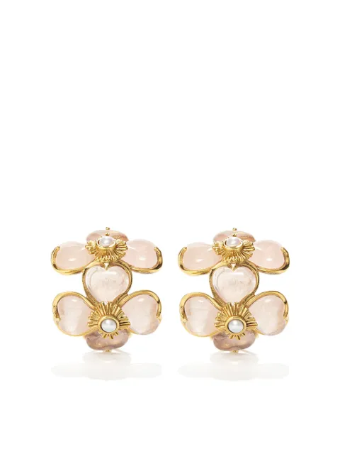 Goossens Trèfle clip-on earrings