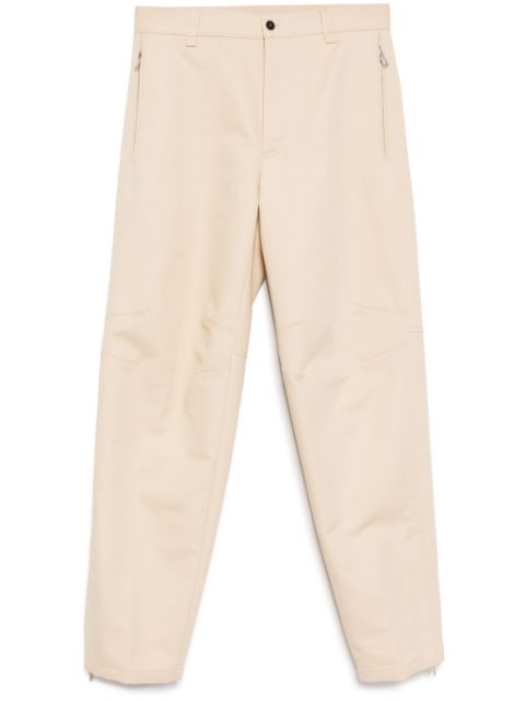 Lanvin zipped hem tapered trousers Men