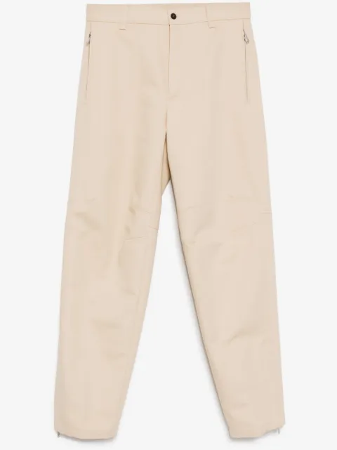 Lanvin zipped hem tapered trousers