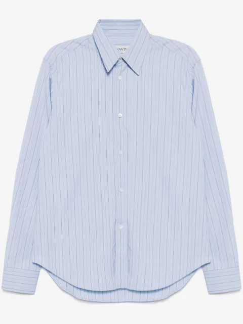 Lanvin camisa con rayas estampadas