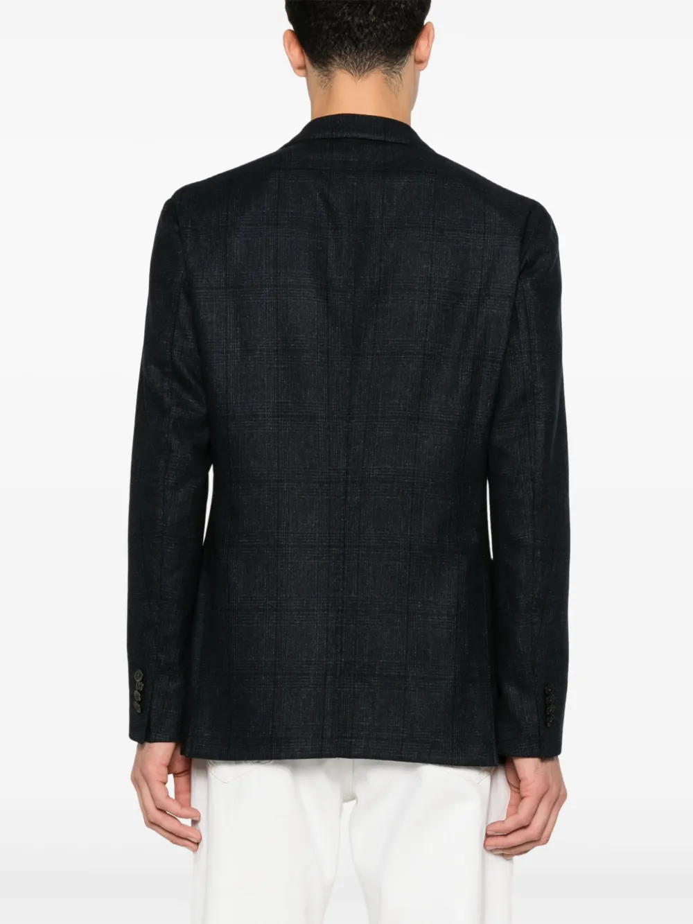 Boglioli Geruite blazer Blauw