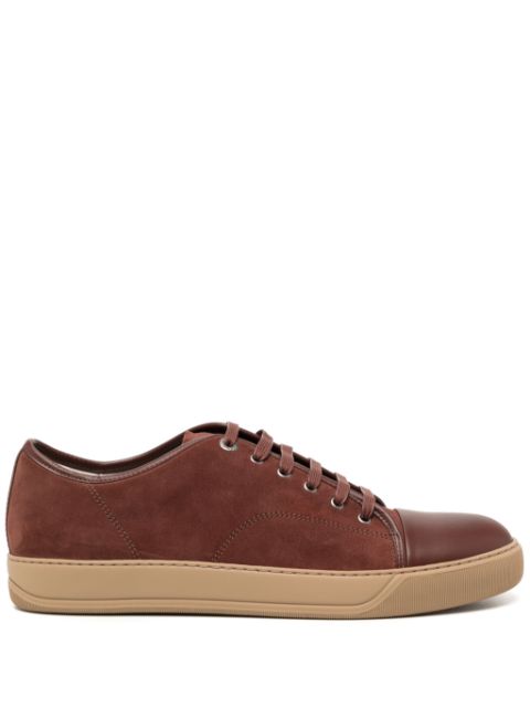 Lanvin Dbb1 Leather and Suede sneaker Men