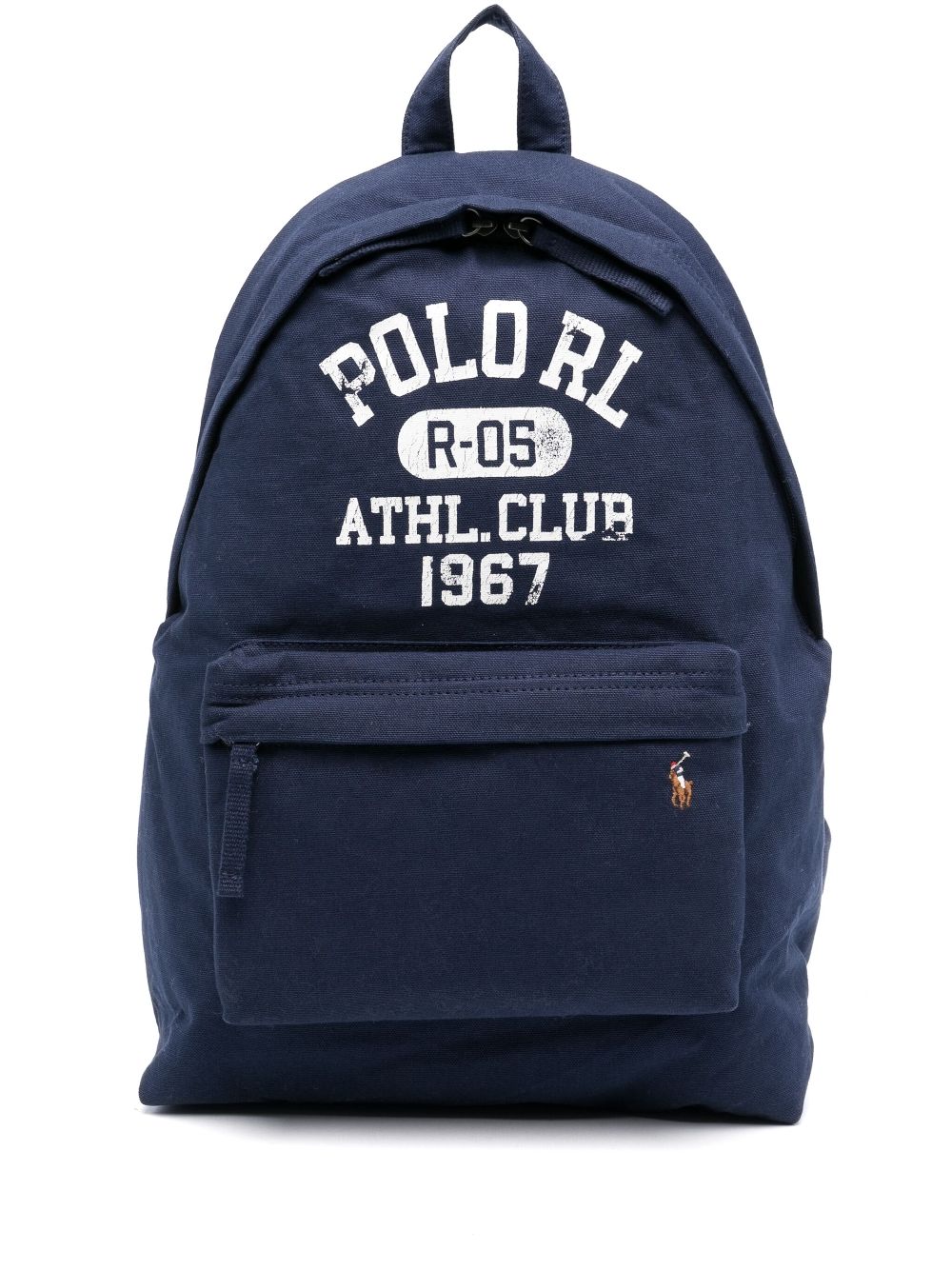 Polo Ralph Lauren logo-print backpack - Blue