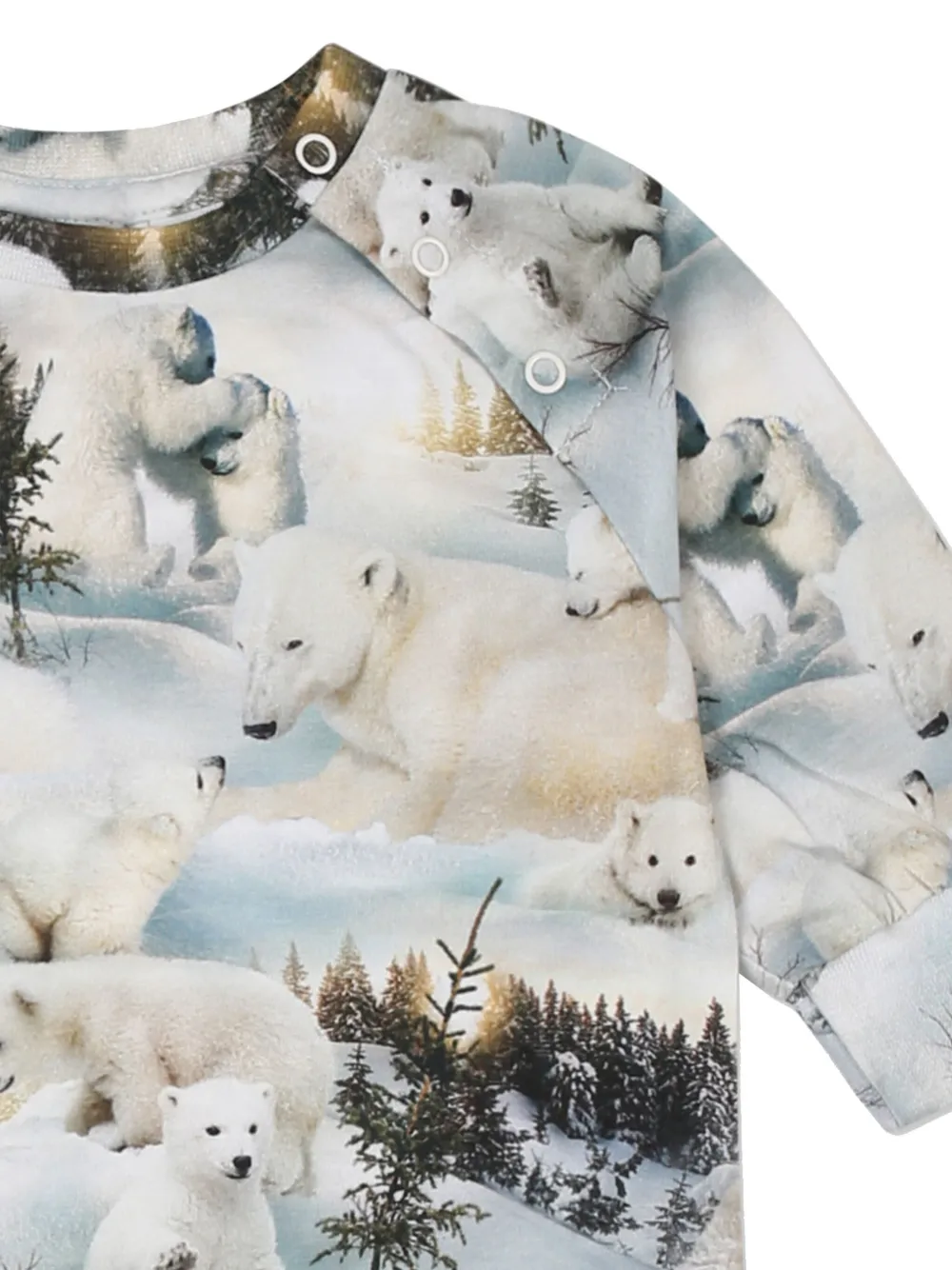Molo Pyjama met grafische print Blauw