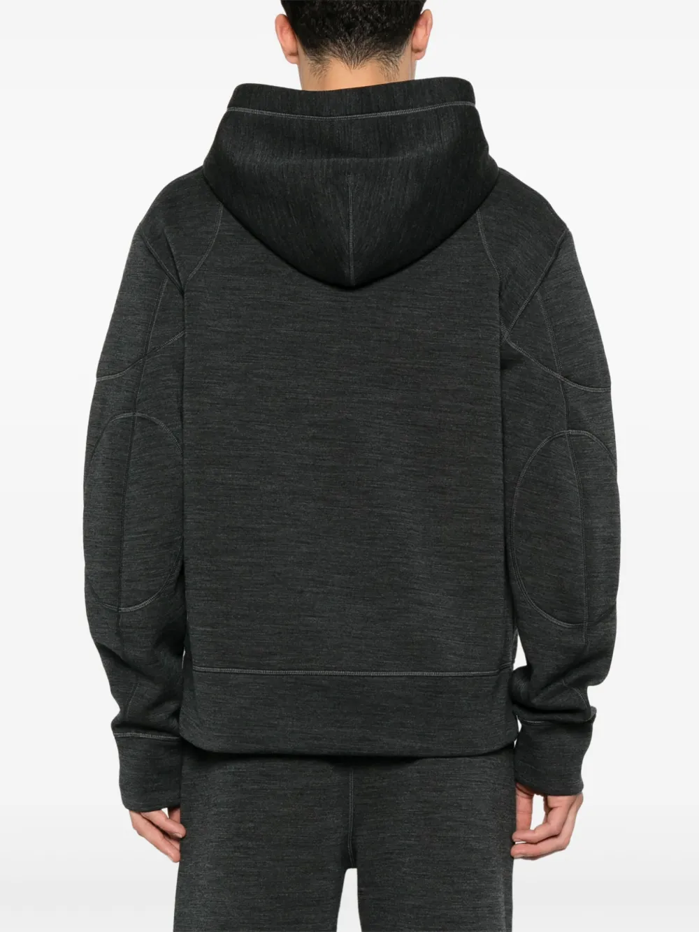 Jil Sander Hoodie met gemêleerd-effect Grijs