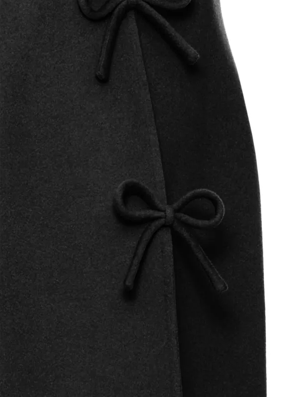 Valentino Garavani リボン ケープ | ブラック | FARFETCH JP