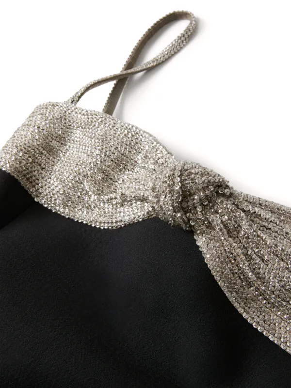 VALENTINO ヴァレンティノ Crepe Couture ミニドレス ワンピース VALENTINO】 エンブロイダリー クレープクチュール ミニドレス