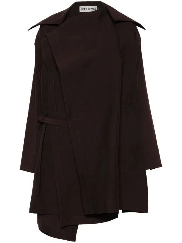 Issey Miyake Enclothe コート | ブラウン | FARFETCH JP