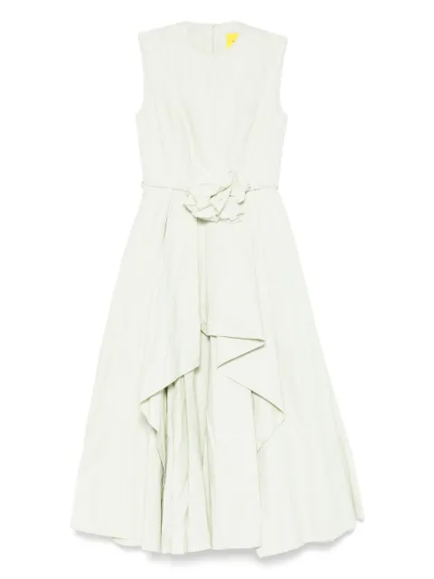 Marques'Almeida vestido midi con efecto arrugado