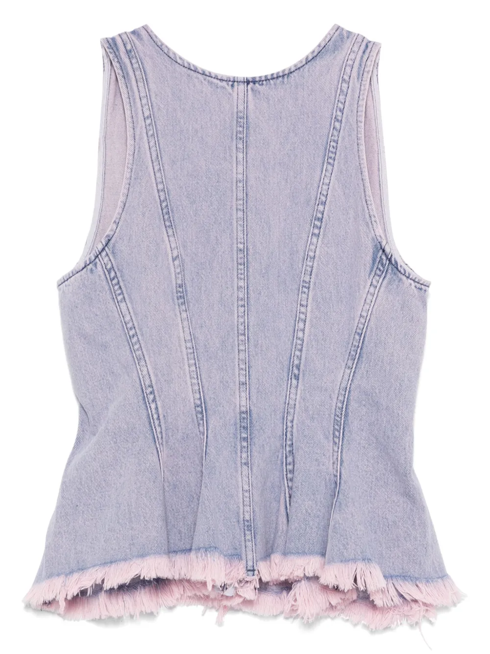Marques'Almeida denim tank top