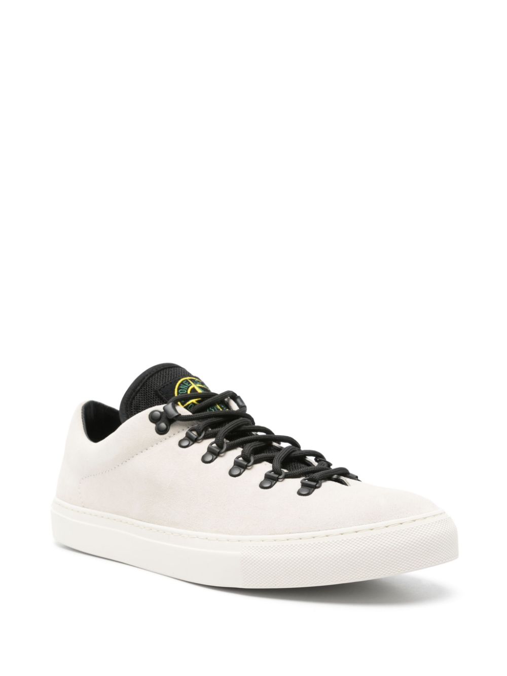 Stone Island Compass-patch sneakers - Beige