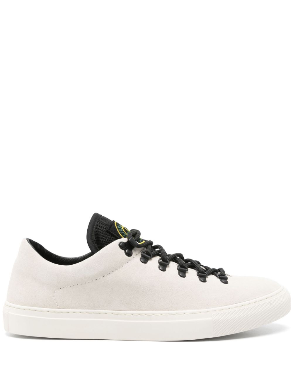 Stone Island Compass-patch sneakers Neutrals