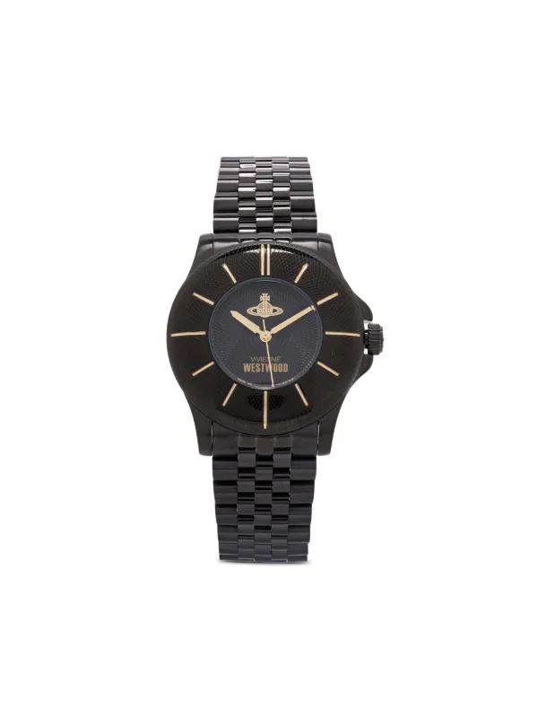 ■Vivienne Westwood■ Walbrook VV309BKBK Vivienne Westwood Black Dial Black Bracelet Watch VV309BKBK