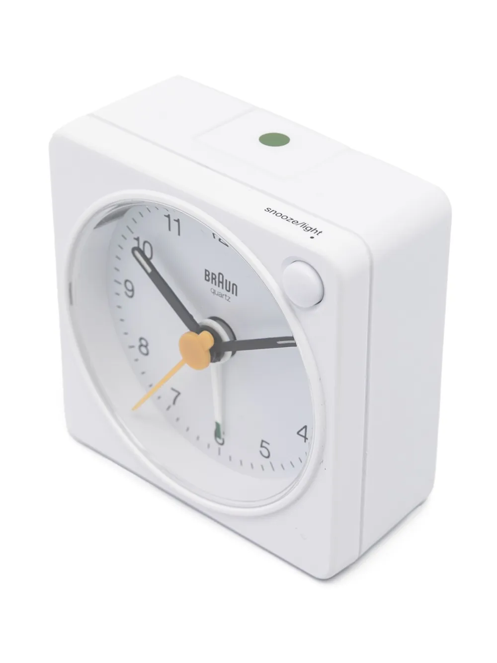 Braun Watches Bc02x Classic Travel Alarm Clock In White