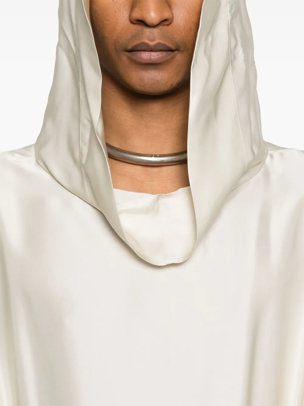 Rick Owens Tuniek met capuchon Beige