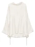 Rick Owens hooded tunic - Neutrals