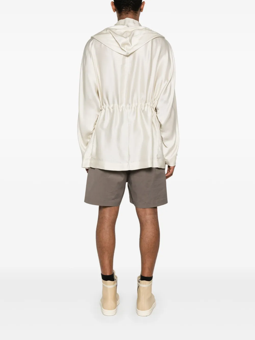 Rick Owens Tuniek met capuchon Beige