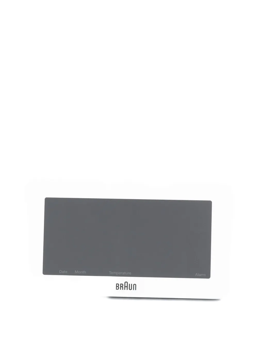 Braun Watches Digital Alarm Clock In White