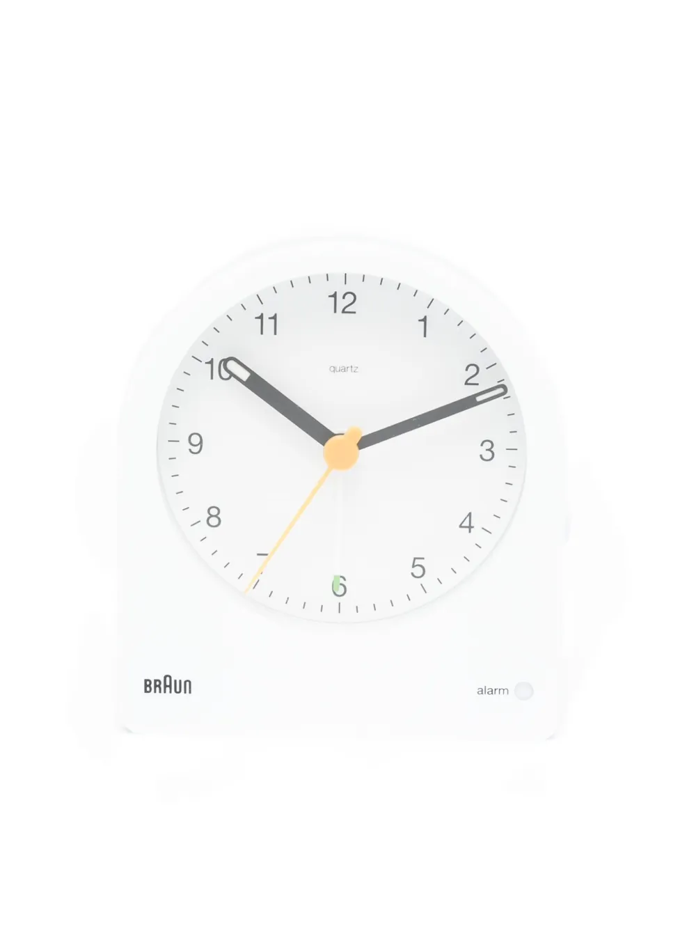 Braun Watches Analogue Alarm Clock In White