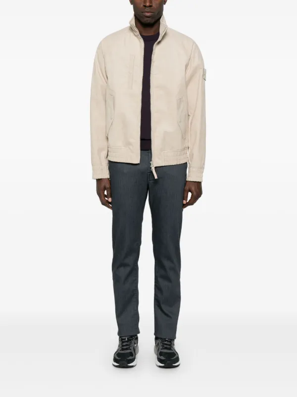 Stone Island Alcantara Ghost ボンバージャケット | ニュートラル