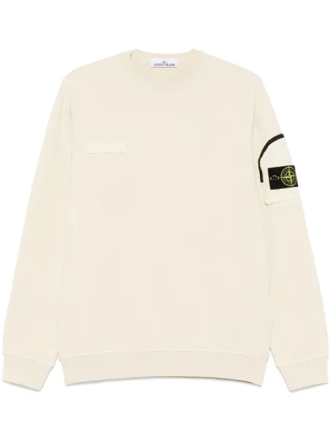 Stone Island sudadera con motivo Compass