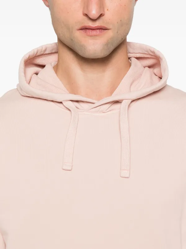 Stone Island Compass-badge Hoodie | Pink | FARFETCH