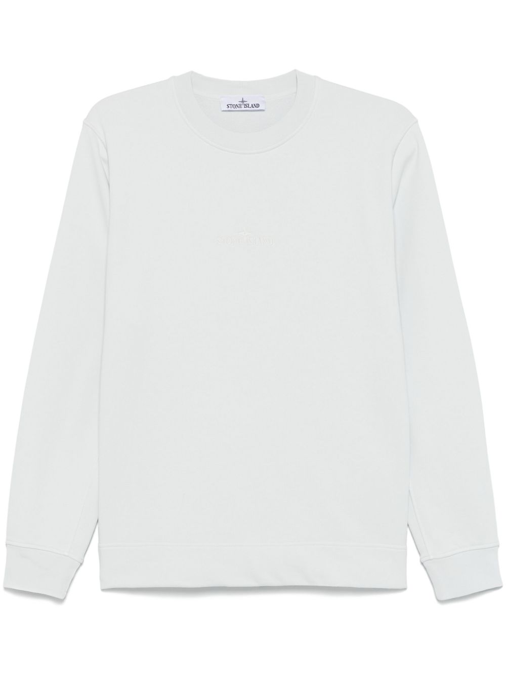 logo-embroidered sweatshirt