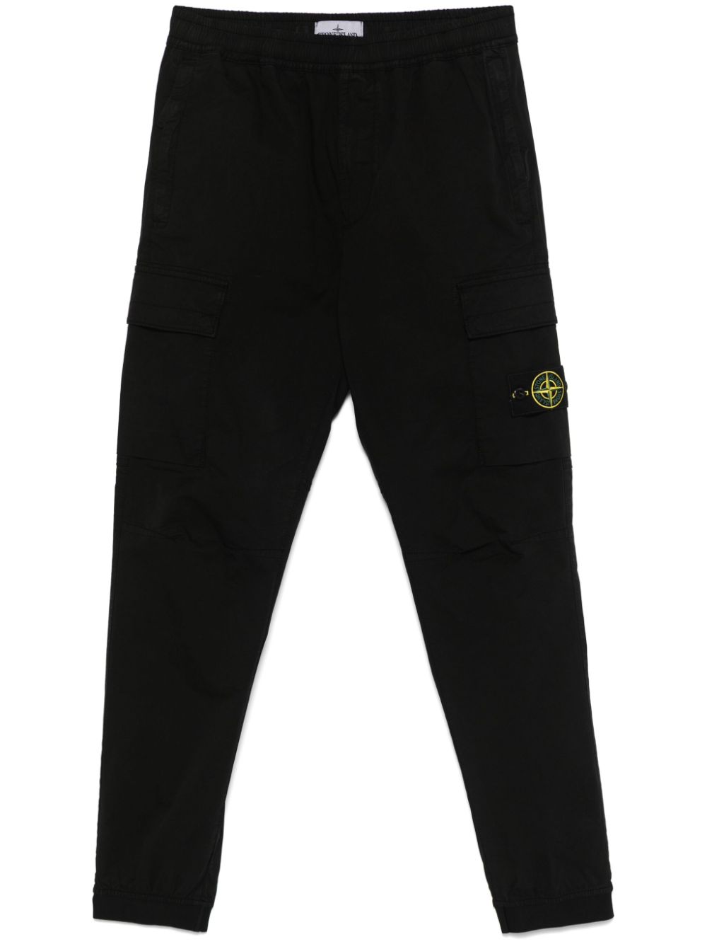 Compass-badge cargo pants