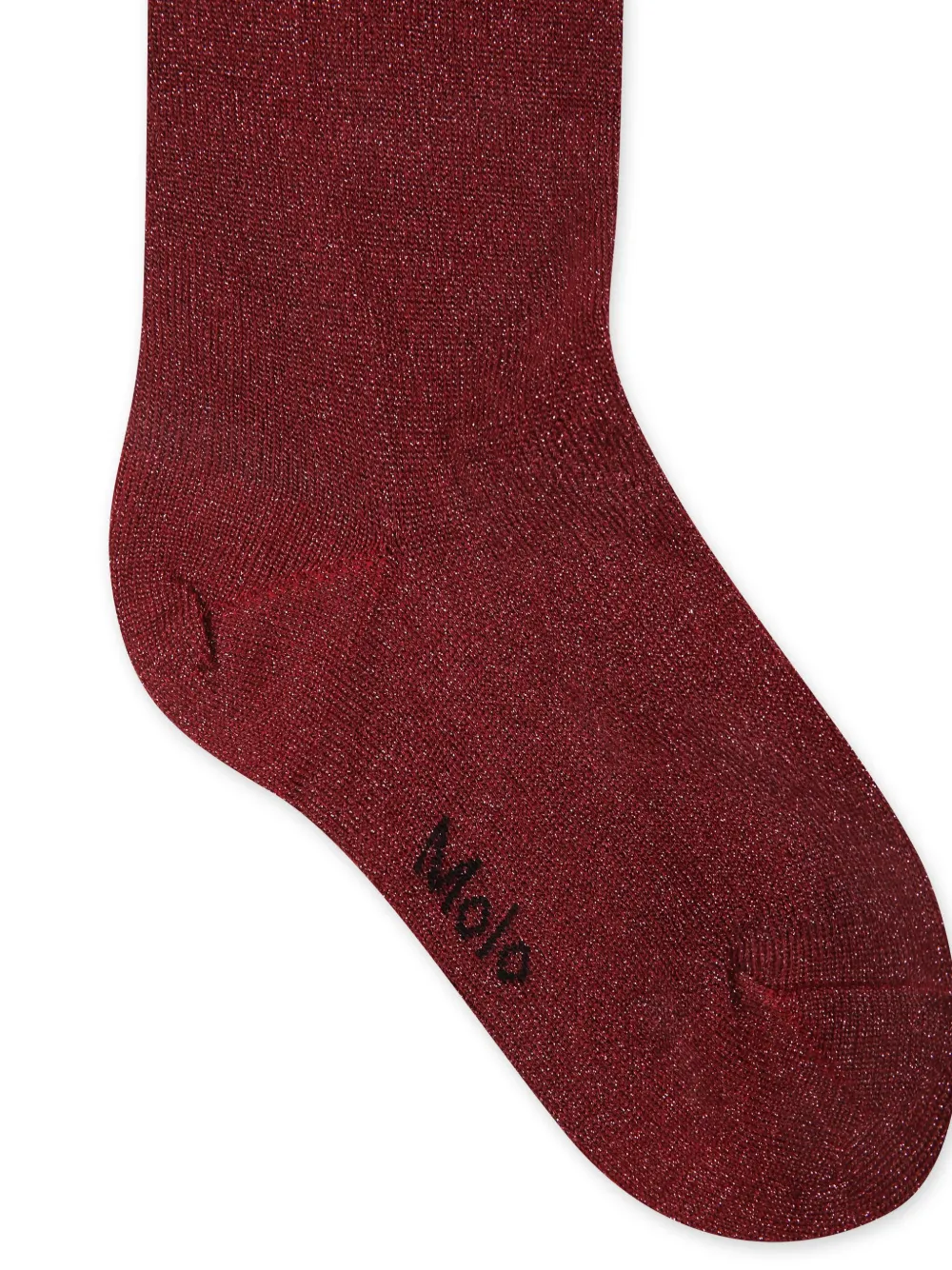 Molo Lurex panty Rood