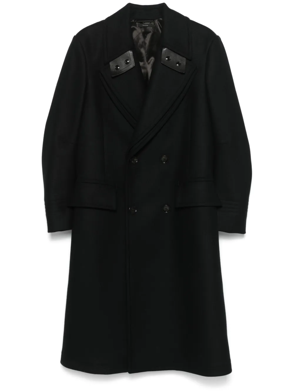 TOM FORD double-breasted coat | Black | Image 1