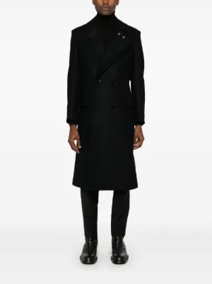 トムフォードTOMFORD黒 ダブルブレスト ショートトレンチコート トムフォードTOMFORD黒 ダブルブレスト ショートトレンチコート