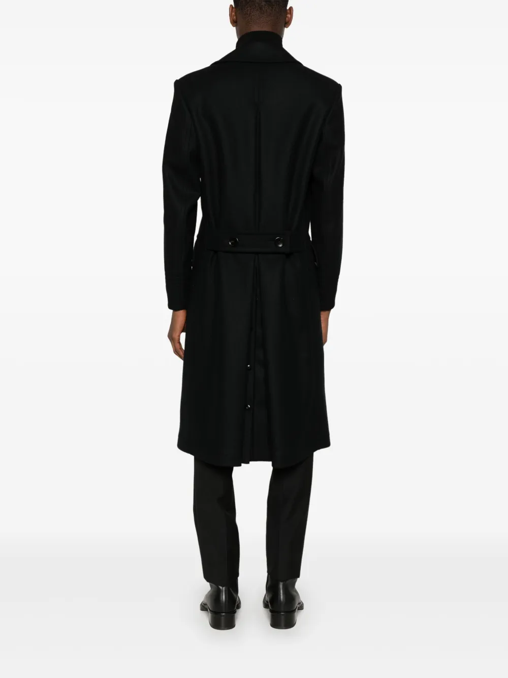 TOM FORD Jas met dubbele rij knopen Zwart