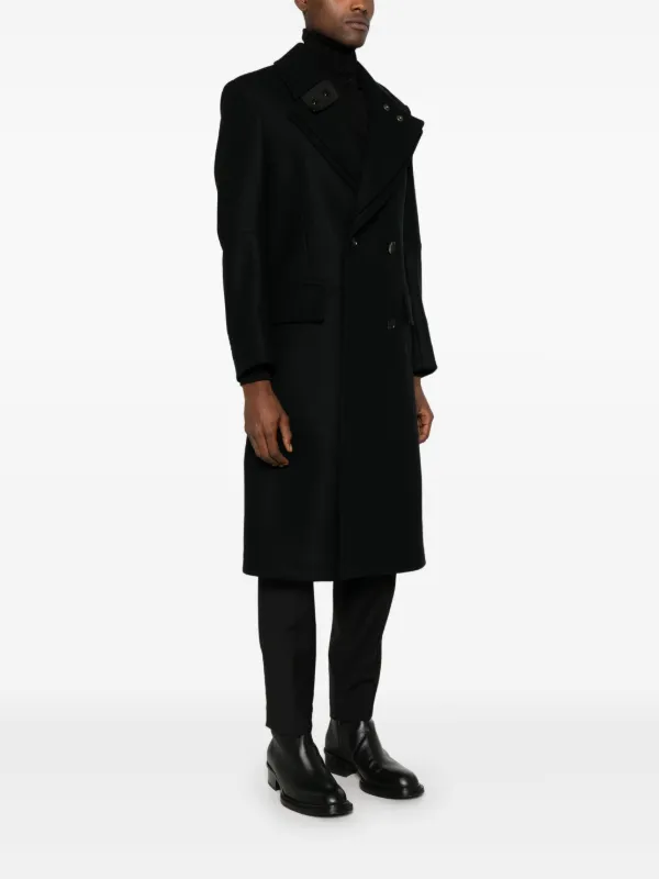TOM FORD double-breasted Coat | Black | FARFETCH PL