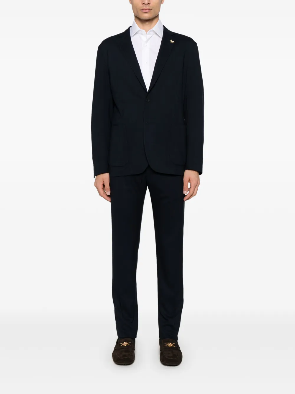 Barba cotton shirt - Wit