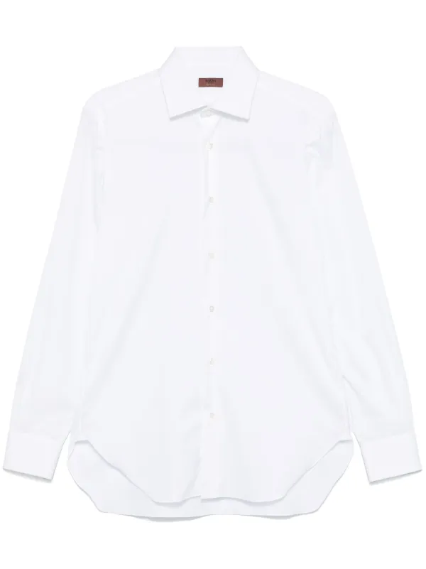 Barba コットン シャツ | ホワイト | FARFETCH JP