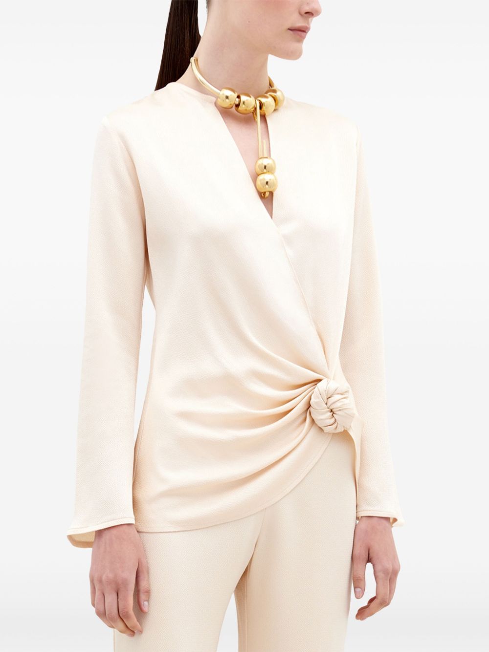 Silvia Tcherassi Tayra blouse - Beige