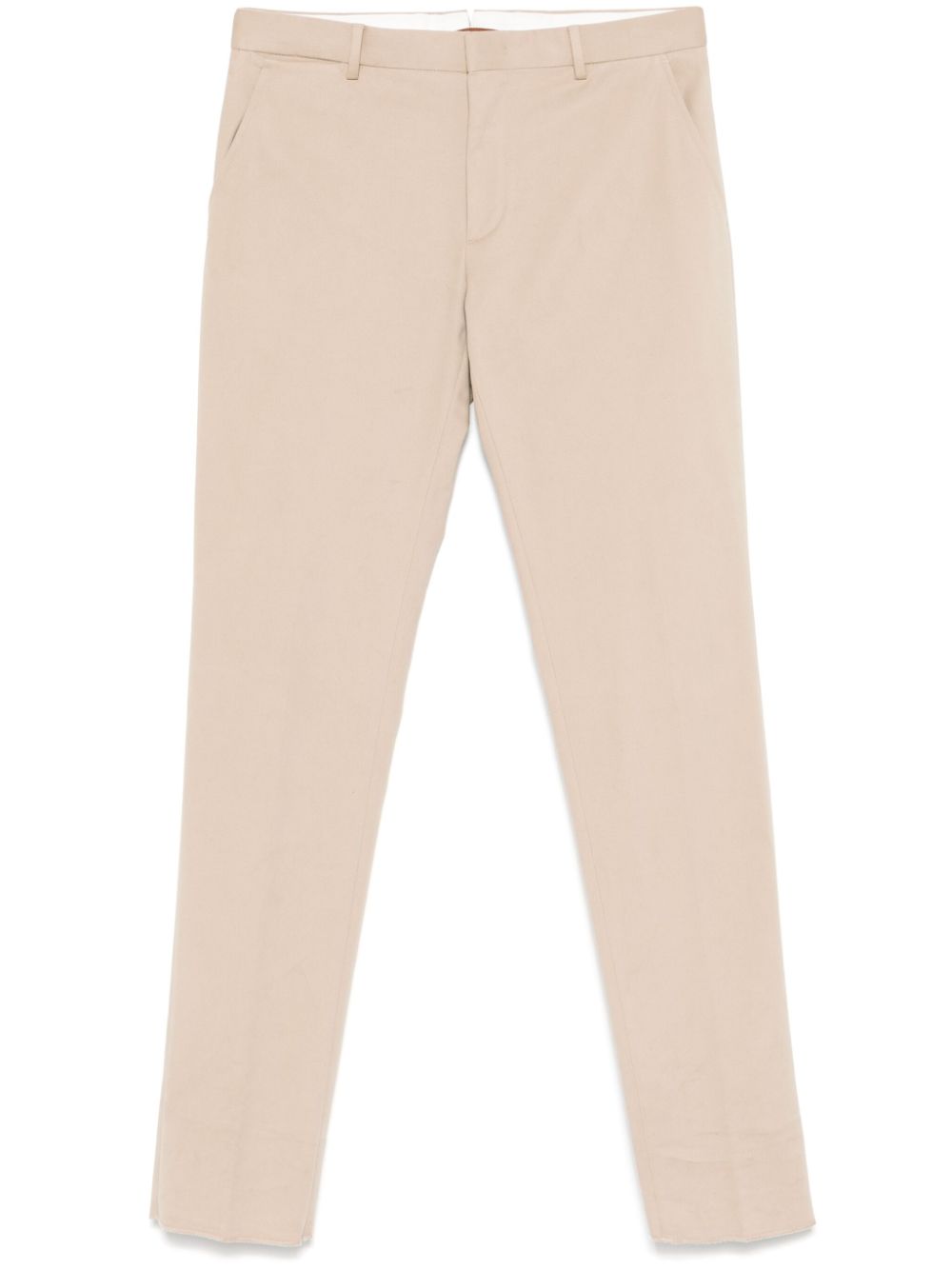 Zegna twill-weave trousers - Neutrals