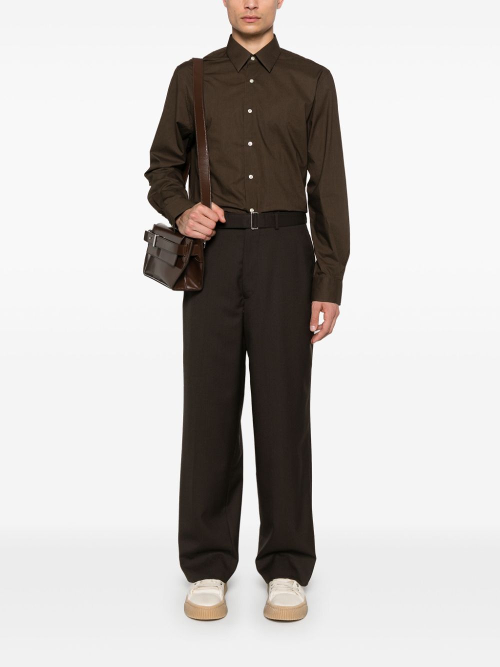 Officine Generale Nash trousers - Bruin