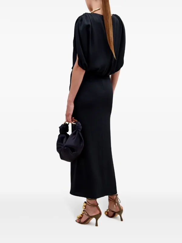 Silvia Tcherassi Reese Maxi Dress Black FARFETCH CA