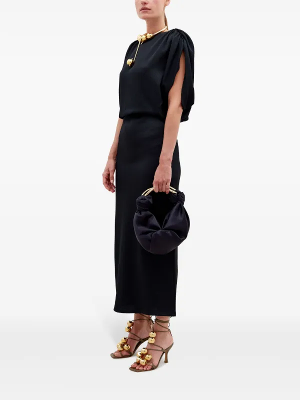 Silvia Tcherassi Reese Maxi Dress Black FARFETCH