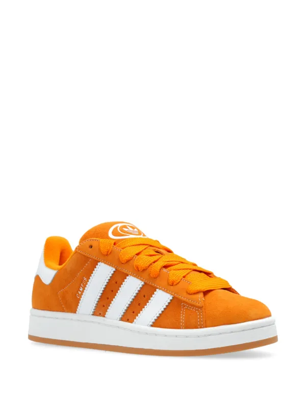 Adidas Campus 00 Orange Suede hombre Goma Tela Ante de becerro 12.5 Naranja