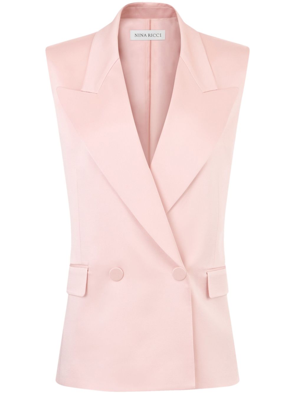 Nina Ricci Spencer met dubbele rij knopen Roze